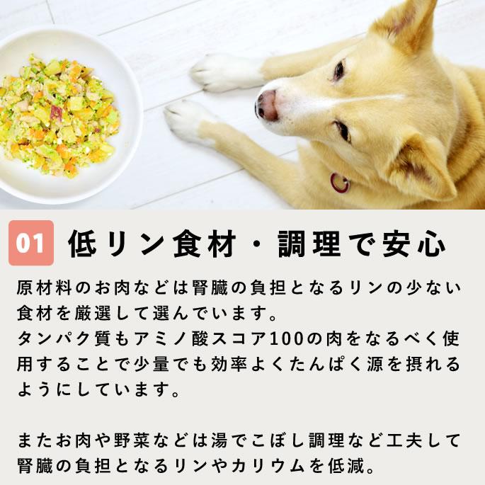 犬 腎臓に優しい7品目ABCセット＆低リンおやつセット【ハウンドカム食堂】 | 帝塚山ハウンドカム | 02