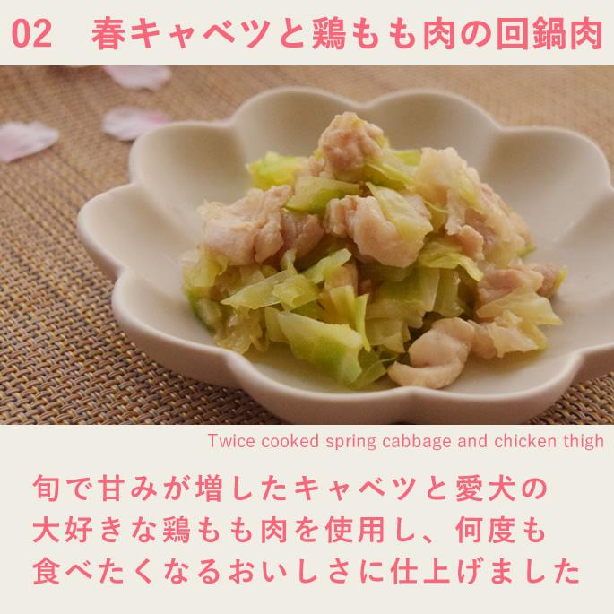 春季限定  愛犬用手作りごはん 春のうまみ満開御膳 ハウンドカム食堂  冷凍便 |  | 04