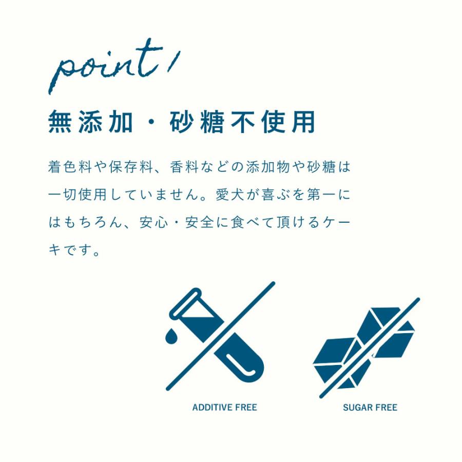 愛犬用おやつ 低リン 犬 腎臓 に配慮 おやつ ギフト 誕生日 砂糖不使用 しっとりヨーグルトケーキ ハウンドカム食堂 冷凍便 | 帝塚山ハウンドカム | 02
