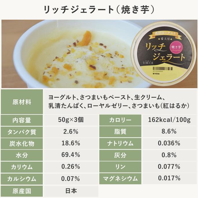 犬 アイス 濃厚ヨーグルト リッチジェラート2種6個セット【ハウンドカム食堂】 | 帝塚山ハウンドカム | 15