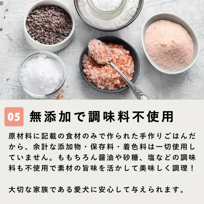 犬 手作りごはん お肉を足すだけ栄養バランスごはん 12個セット 低脂肪【ハウンドカム食堂】 | 帝塚山ハウンドカム | 08