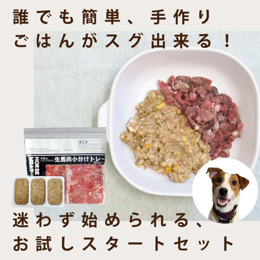 手作りごはんスターターキット（馬肉） 冷凍 | 帝塚山ハウンドカム | 08