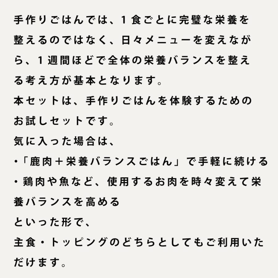 低脂肪 手作りごはんスタートキット 冷凍 | 帝塚山ハウンドカム | 11