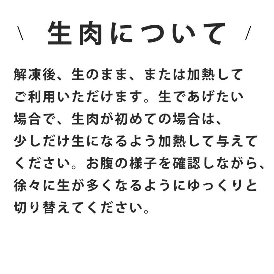 低脂肪 手作りごはんスタートキット 冷凍 | 帝塚山ハウンドカム | 16