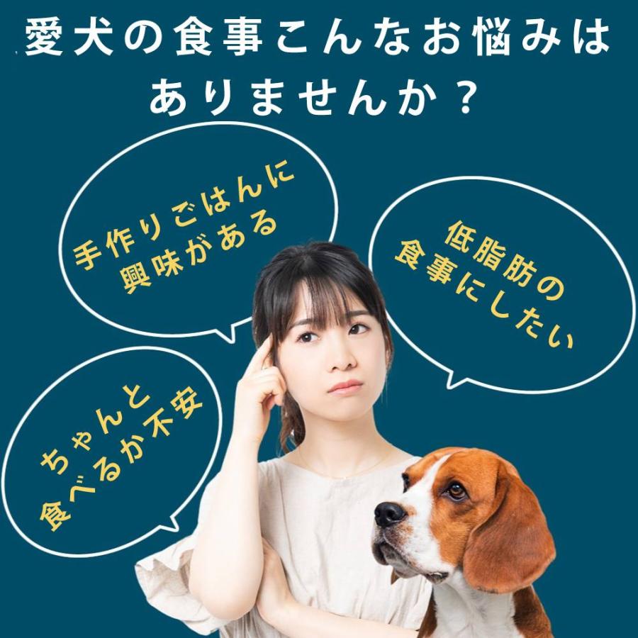 低脂肪 手作りごはんスタートキット 冷凍 | 帝塚山ハウンドカム | 08