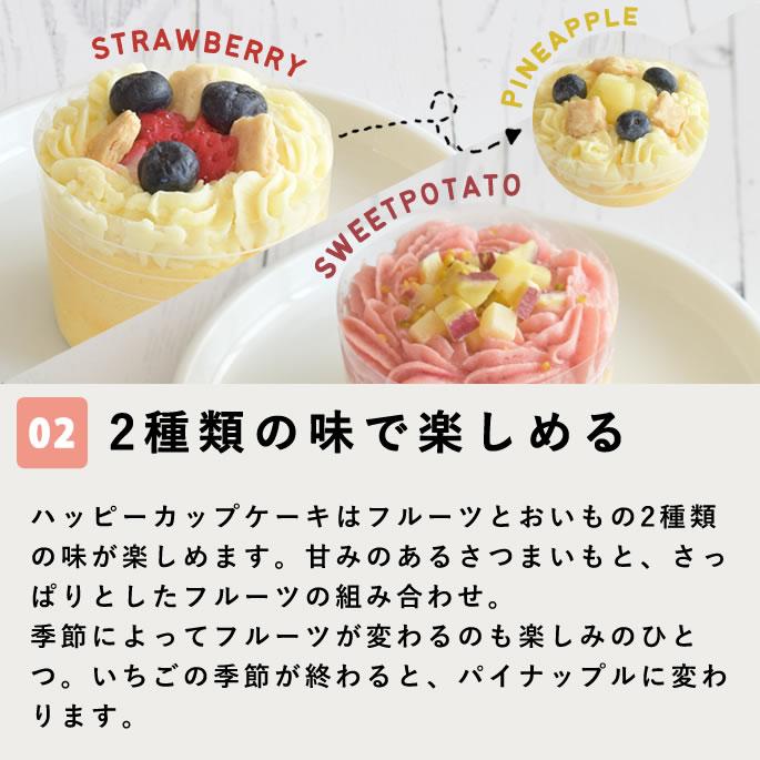 ハッピーカップケーキ 2種3個セット【※お名前入れ不可】【ハウンドカム食堂】【冷凍便】 | 帝塚山ハウンドカム | 07