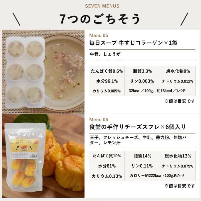 【9月限定 老犬元気15g付き】冷凍便でお届け！シニア犬イキイキ7種セット | 帝塚山ハウンドカム | 09