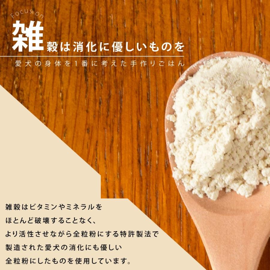 犬 トッピング ドッグフード ウェットフード ペットフード 無添加 手作り 毎日ごはん 雑穀鶏炊き込み・雑穀鮭めし 5袋 ハウンドカム食堂 冷凍便 | 帝塚山ハウンドカム | 03