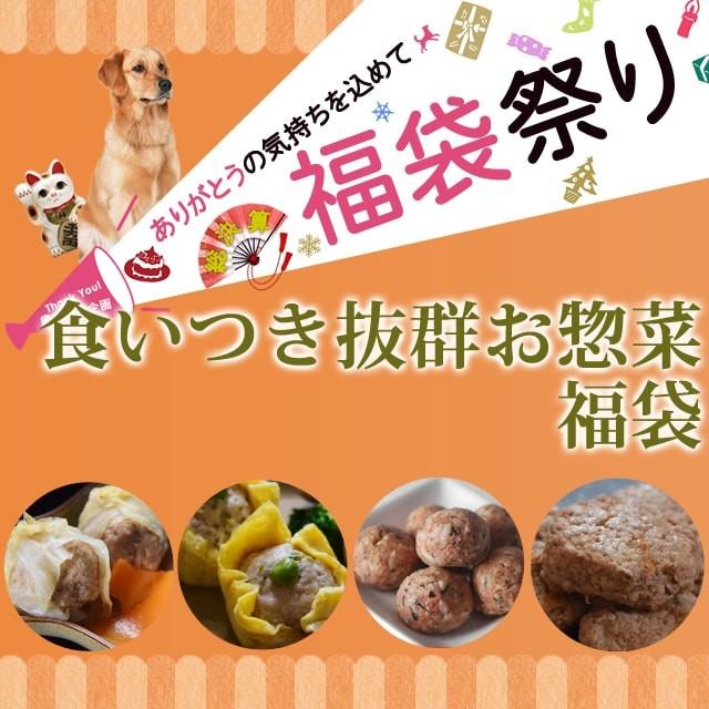 歳末特別企画 食いつき抜群お惣菜福袋 犬 福袋 Huku 54 犬手作りごはん帝塚山ハウンドカム 通販 Yahoo ショッピング
