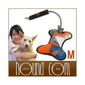 犬用おもちゃ　ロックンロール トーイ ボーン M オレンジ | 