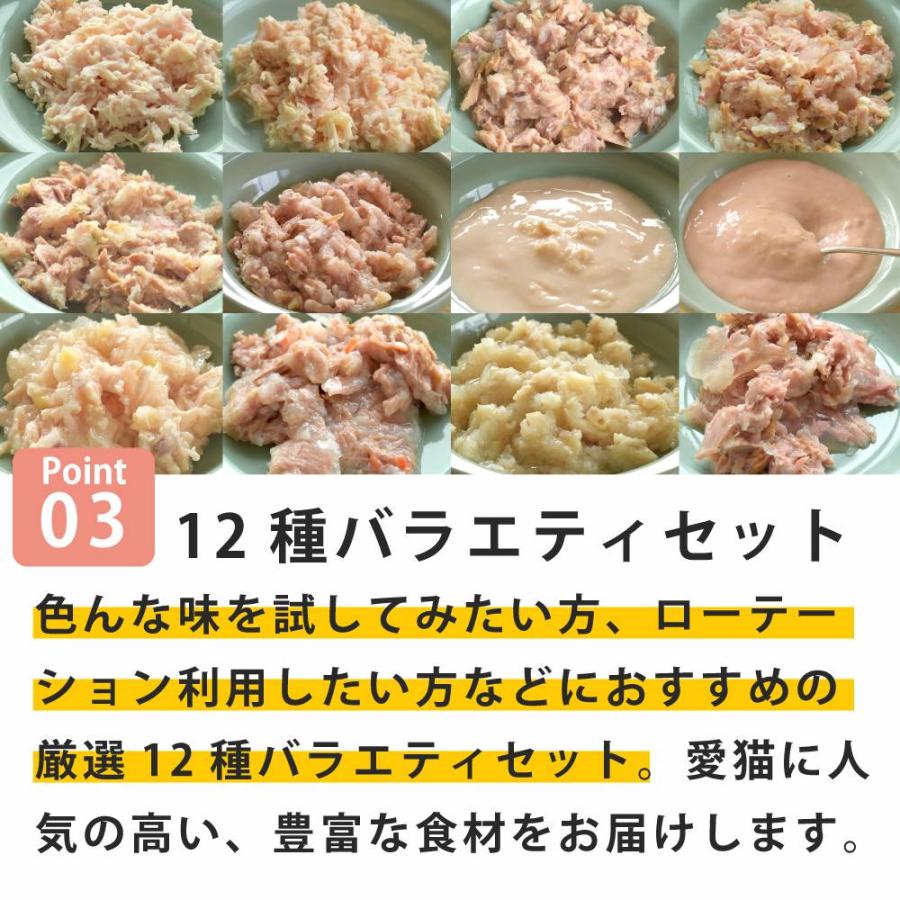 ナチュラルコード12種お試しアソートセット 猫 お試しやローテーションに バラエティセット |  | 03