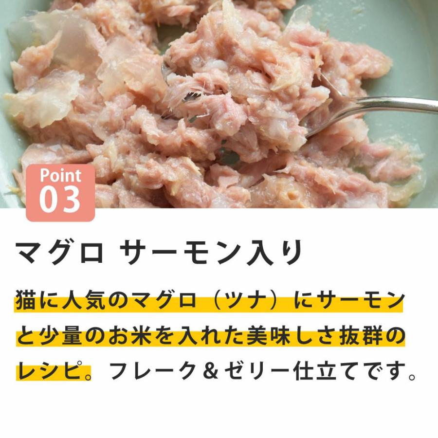 【発売記念・数量限定20%OFF】NCP13 猫 マグロ サーモン入り 70g ナチュラルコード フレーク ジュレ仕立て アダルトパウチ |  | 03