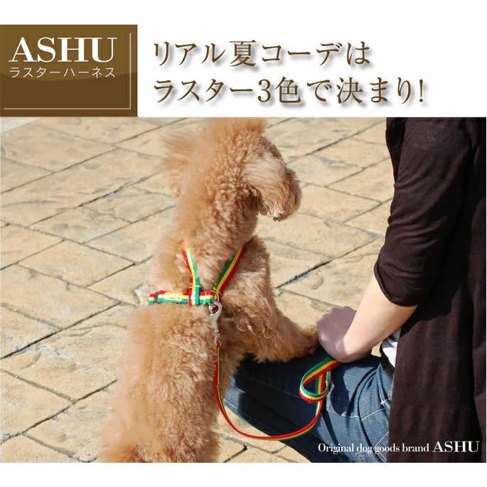 犬のハーネス ASHUラスターハーネス Sサイズ | ASHU | 01