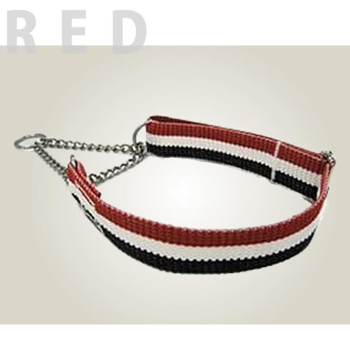 犬 ハーフチョーク しつけ用 ASHU トリコロール サイズL | ASHU | 09