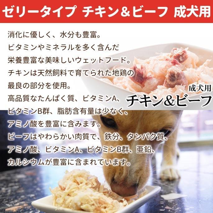 Schesir シシア ドッグ ゼリータイプ チキン＆ビーフ缶 | シシア | 03