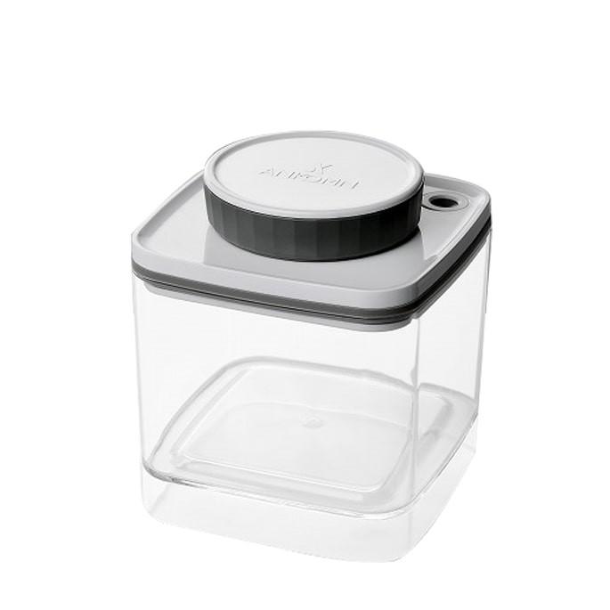 真空保存容器 ターンエヌシール 0.6L グレー ペットフードの保存に