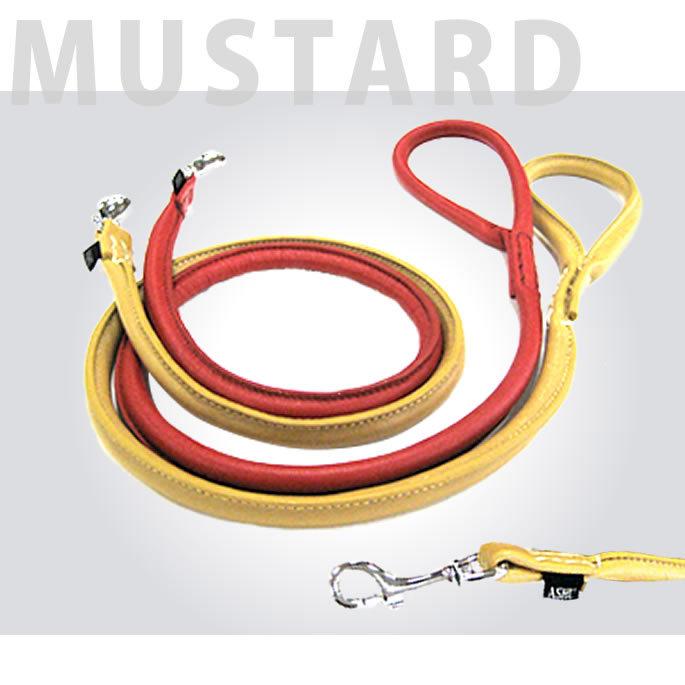 犬 リード 革 レザー ASHU ソフトレザーリード サイズ M 中型犬〜大型犬 ドッグリード | ASHU | 09