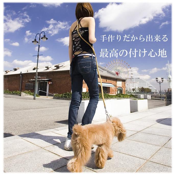 犬 ハーフチョーク しつけ用 革 レザー ASHU*ソフトレザー ハーフチョーク サイズ：SS S | ASHU | 03