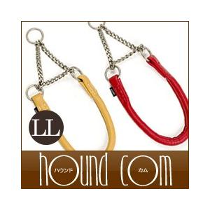 犬 ハーフチョーク しつけ用 革 レザー ASHU*ソフトレザー ハーフチョーク サイズ：ＬＬ | ASHU