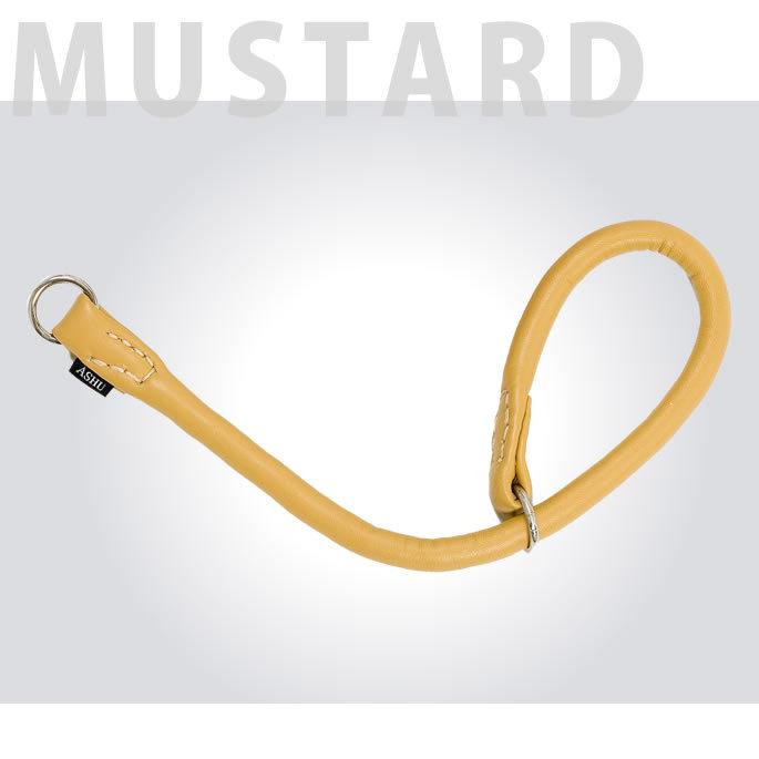 犬 首輪 革 レザー ASHU ソフトレザー チョークカラー Lサイズ 中型犬 大型犬 チョーク | ASHU | 09