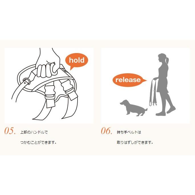介護用歩行補助ハーネス LaLaWalk　ホールド　小型犬　後足サポート | LaLaWalk（TOMBOW） | 10