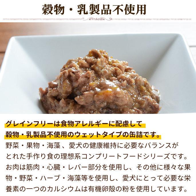 テラカニス　グレインフリー　仔牛とパセリの根　マンゴ&ブラックカラント 200g 1缶　犬用　缶詰　ウェットフード | hLam | 05