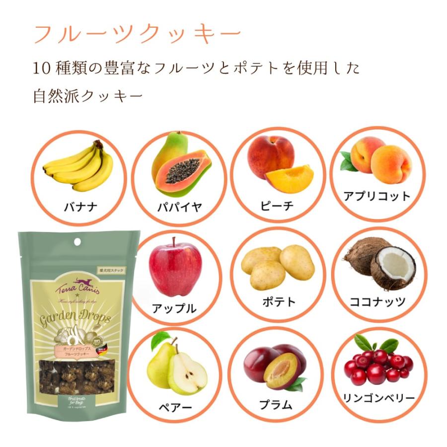 犬用クッキー｜テラカニス　ガーデンドロップス　フルーツクッキー / ベジタブルクッキー |  | 03