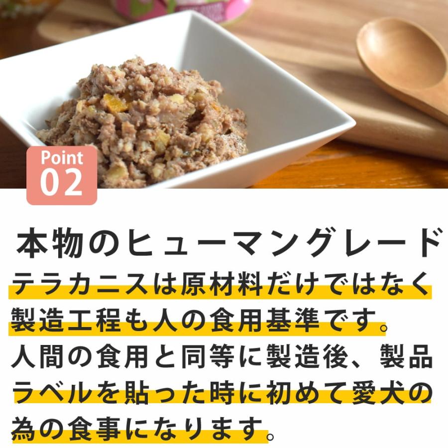 テラカニス　チェリーブロッサム 400g フラワーメニュー チェリーブロッサム チキン&ライス セサミシード入り〜チェリーピューレを添えて〜 |  | 08