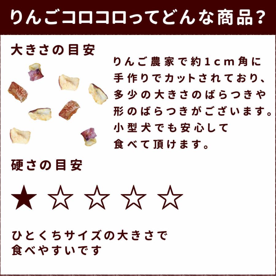 6月限定 りんご農家の手作り りんごコロコロ 5袋セット １ 犬用トリーツ おやつ Tge s5 犬手作りごはん帝塚山ハウンドカム 通販 Yahoo ショッピング
