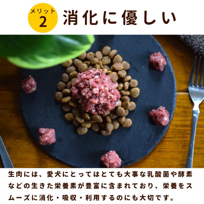 犬用 生肉 冷凍 グルコサミン入り 馬肉 小分けトレー 1kg Tge 犬手作りごはん帝塚山ハウンドカム 通販 Yahoo ショッピング