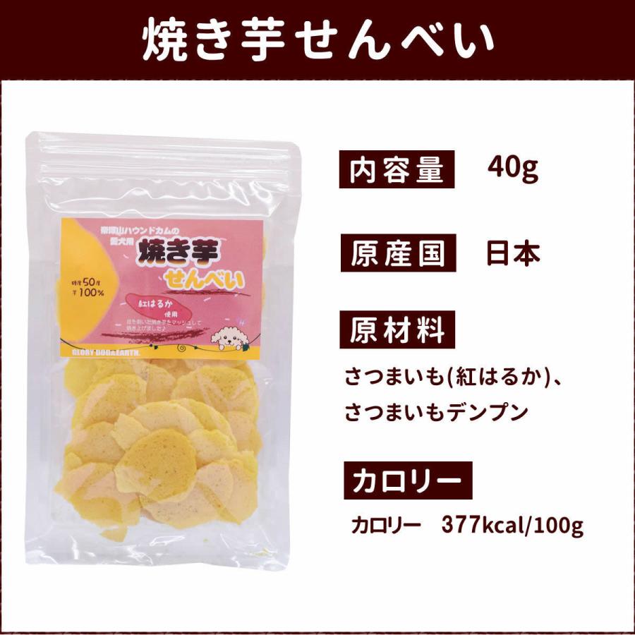 犬 おやつ無添加 安心 国産 愛犬用 焼き芋せんべい 40g Tge 犬手作りごはん帝塚山ハウンドカム 通販 Yahoo ショッピング
