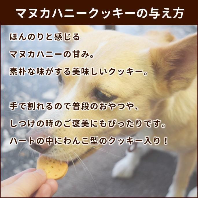 犬 おやつ 無添加 クッキー マヌカハニークッキー ご褒美 安心｜houndcom｜08