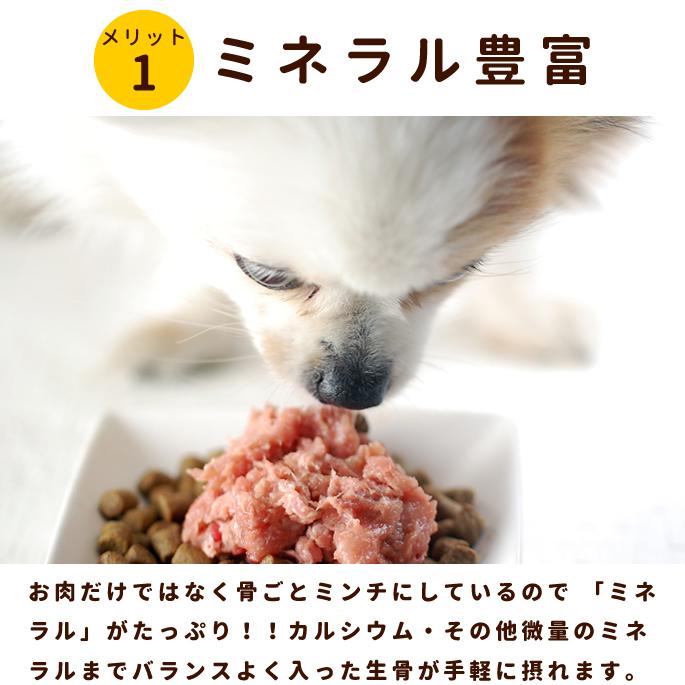 帝塚山ハウンドカム 犬 猫 ペット ドッグフード 生肉 国産 新鮮 鶏の