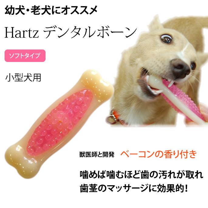Hartz（ハーツ） 犬 おもちゃ デンタルボーン ソフトタイプMサイズ 犬