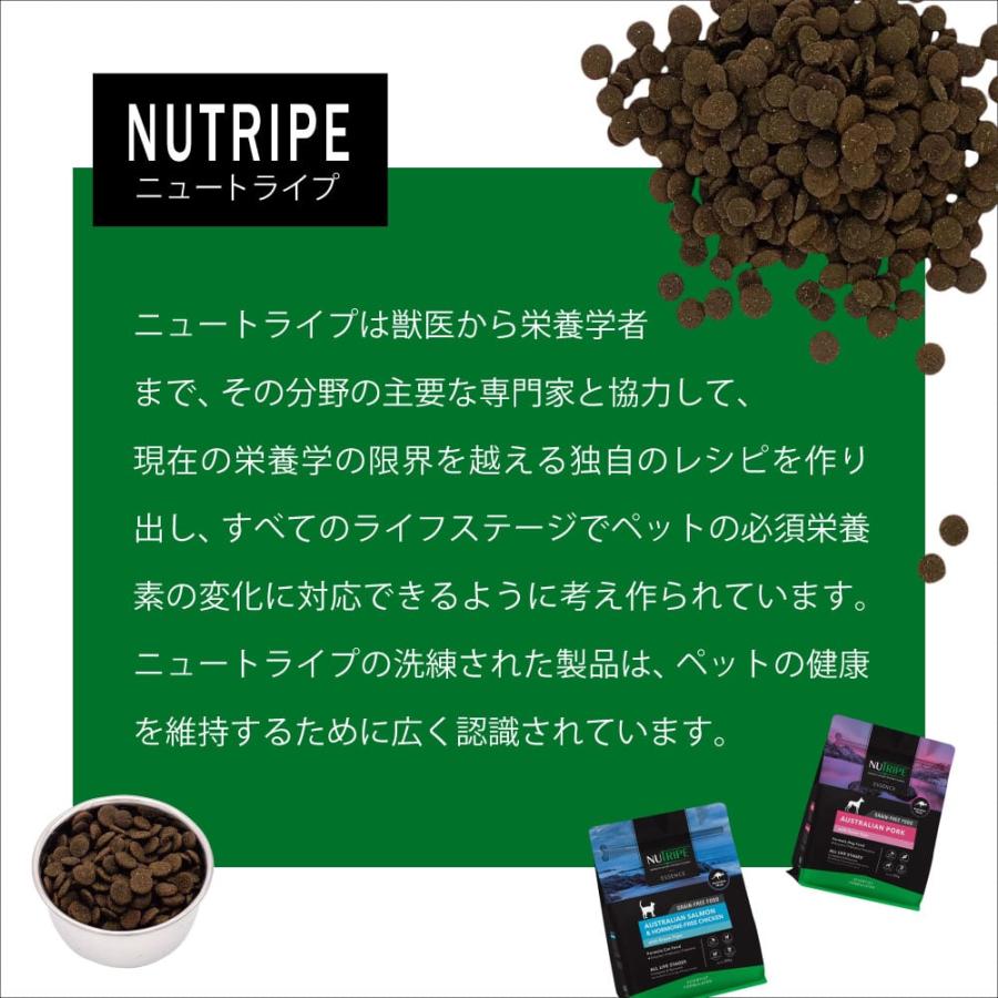 犬用 ニュートライプ　エッセンス ラム＆サーモンwithグリーントライプ 1.8kg 全年齢対応　ドライフード | NUTRIPE | 06