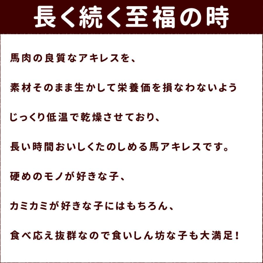 犬 おやつ 無添加 安心 デンタルケア 馬アキレス｜houndcom｜04