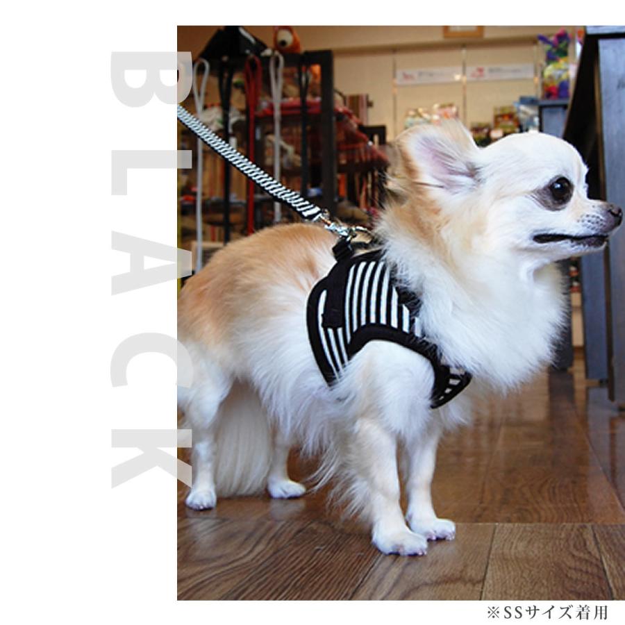 犬 ハーネス ASHU ウェアハーネスボーダー＆リードセット XLサイズの画像