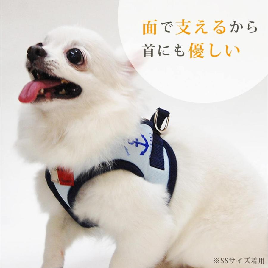 ASHUクールウェアハーネス＆リードセット XLサイズ 中型犬用の画像