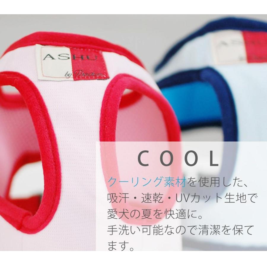 ASHUクールウェアハーネス＆リードセット XLサイズ 中型犬用の画像