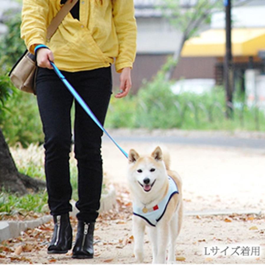 ASHUクールウェアハーネス＆リードセット XLサイズ 中型犬用の画像