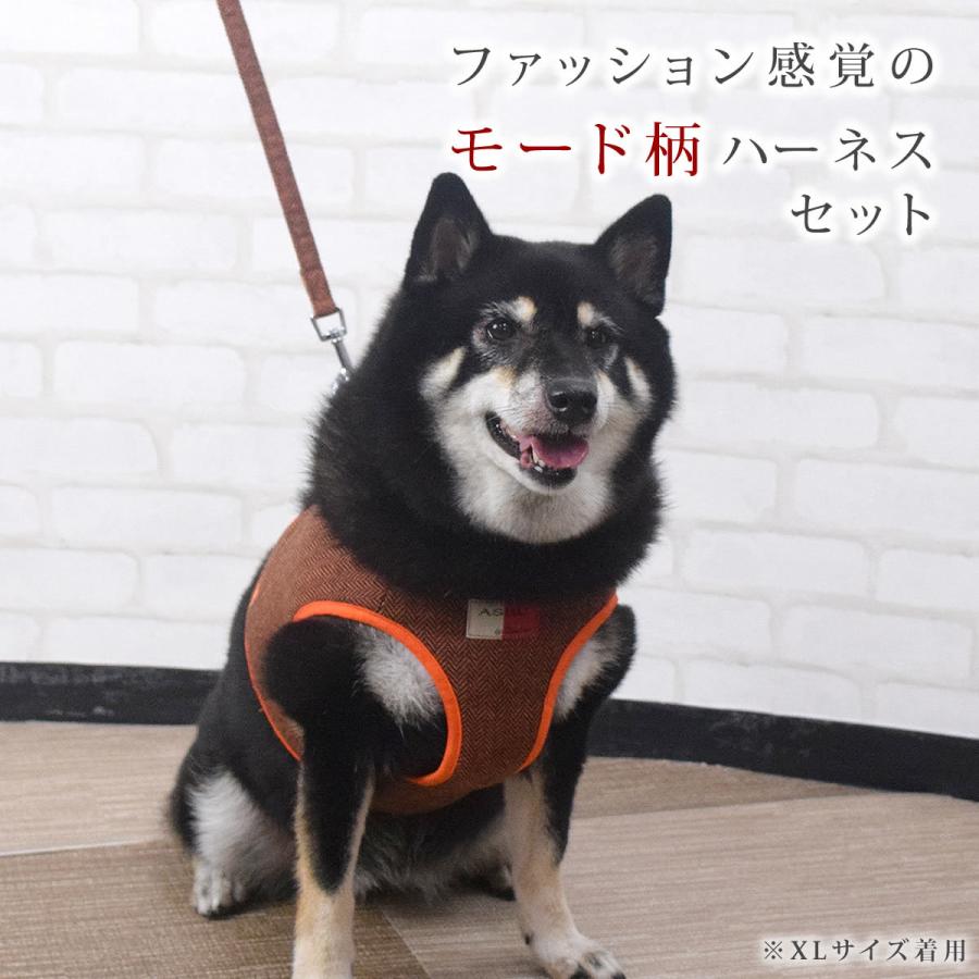 ASHUウェアハーネス モードセット XLサイズ(中型犬用)の画像