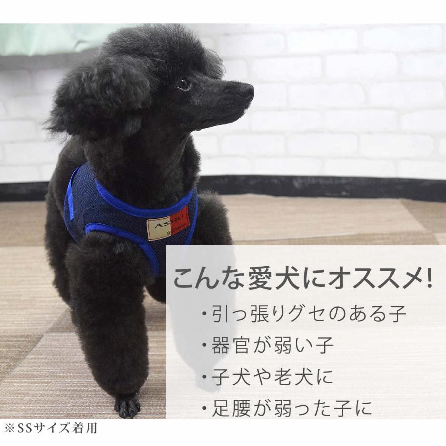 ASHUウェアハーネス モードセット XLサイズ(中型犬用)の画像