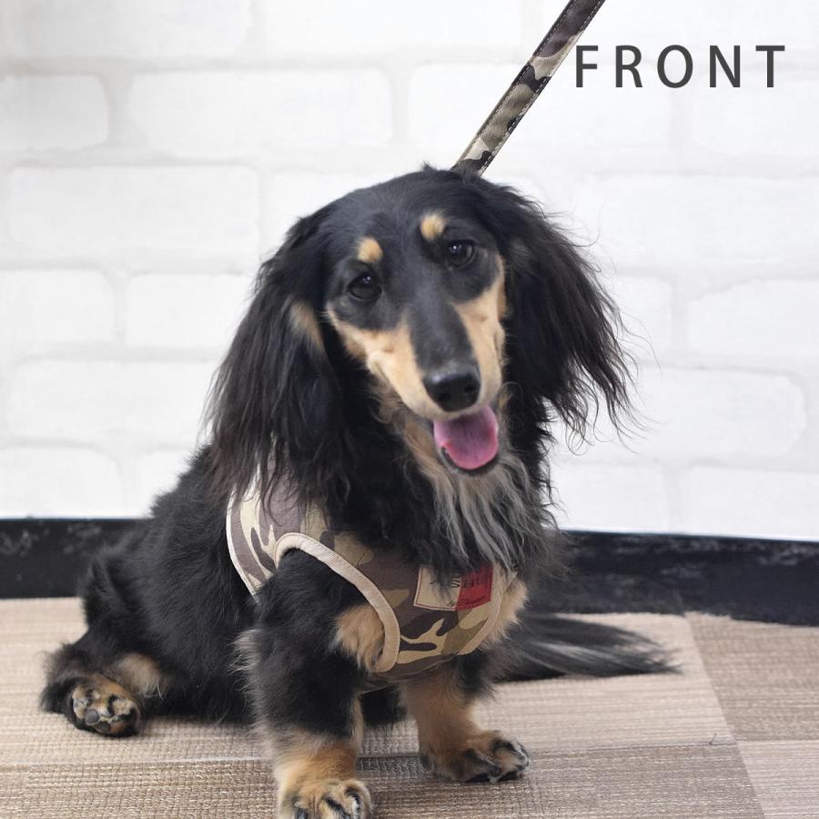 犬 ハーネス ASHU ウェアハーネス 迷彩 セット Mサイズの画像