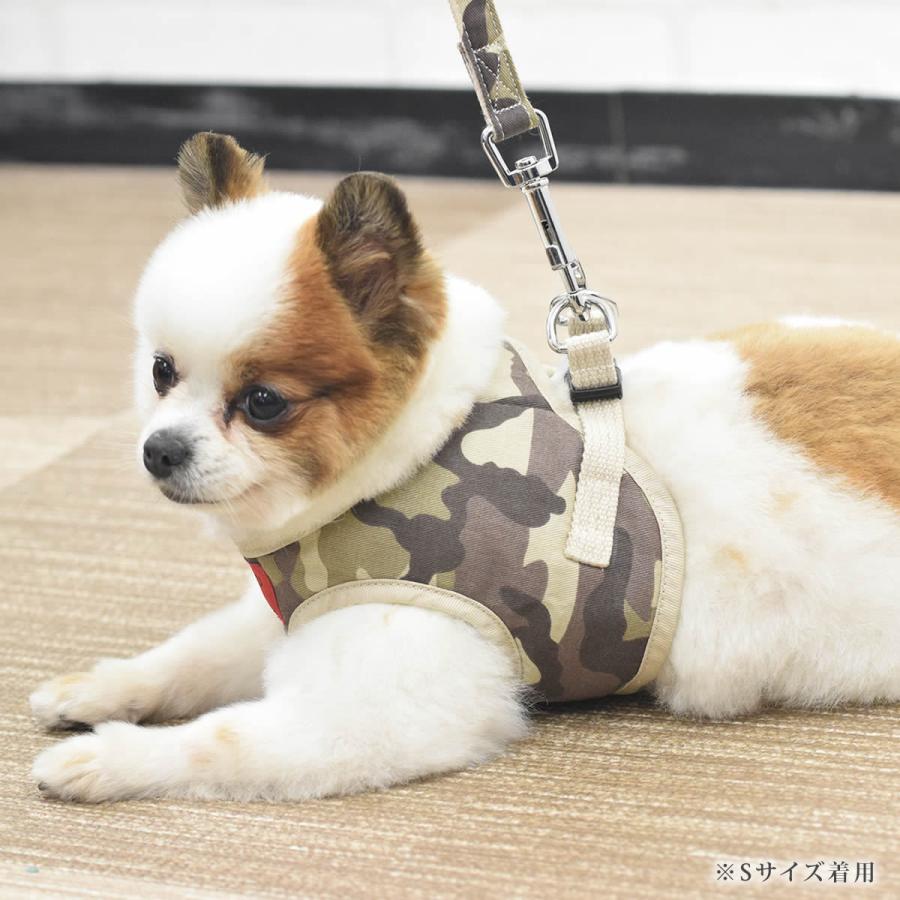 犬 ハーネス ASHU ウェアハーネス 迷彩 セット Mサイズの画像