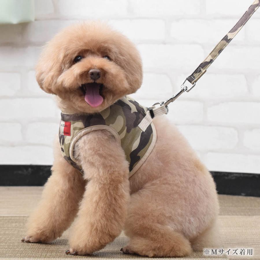 犬 ハーネス ASHU ウェアハーネス 迷彩 セット Mサイズの画像