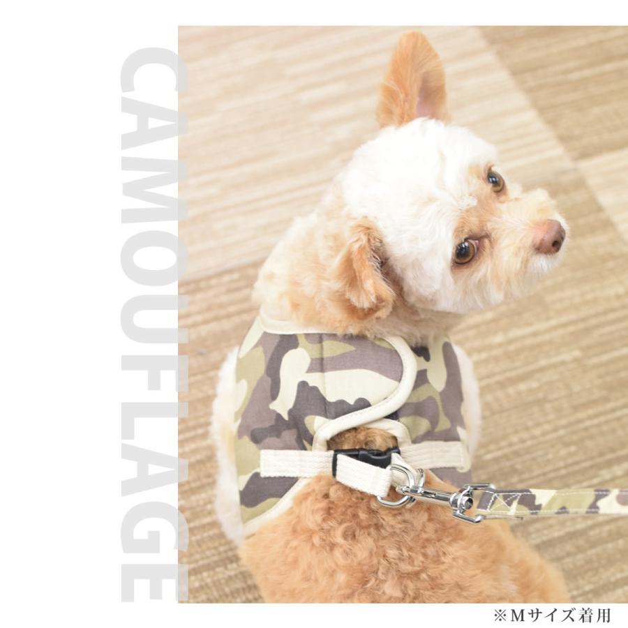 犬 ハーネス ASHU ウェアハーネス 迷彩 セット XLサイズの画像