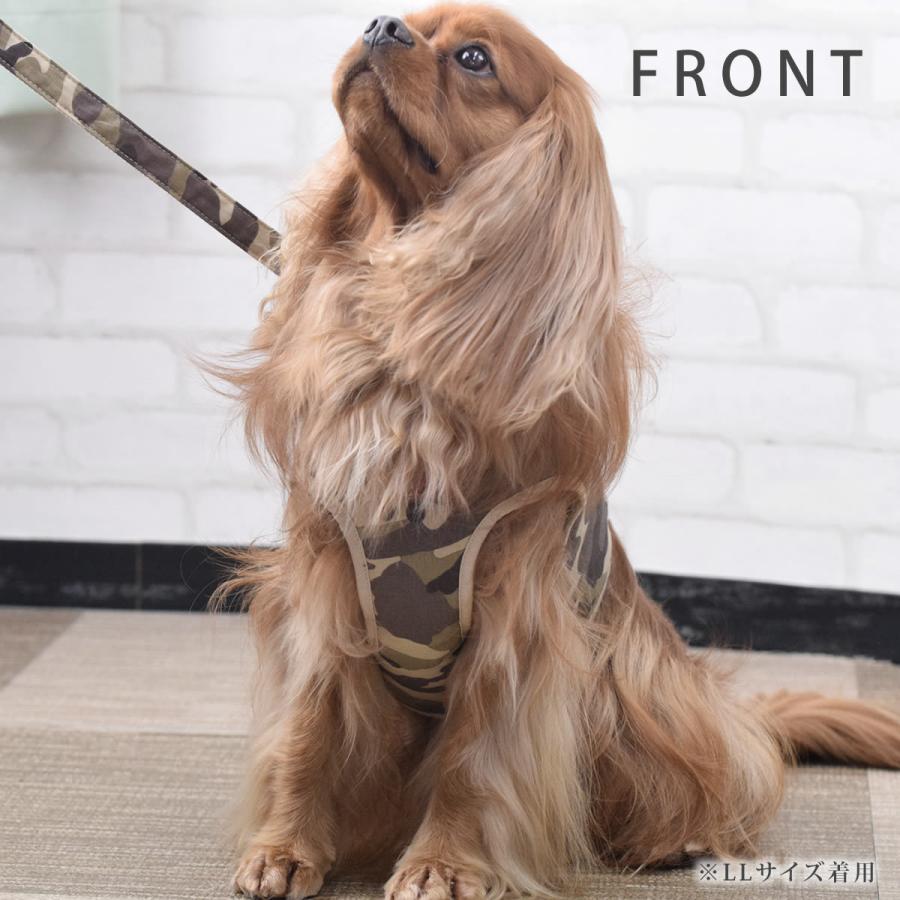 犬 ハーネス ASHU ウェアハーネス 迷彩 セット XLサイズの画像