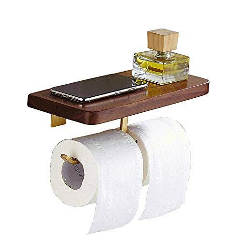 内祝い Shypt トイレットペーパーホルダー 浴室用の素朴なホルダー 洗面所のペーパータオルホルダー 多機能ラック 高い素材 Brixwellinvestors Com