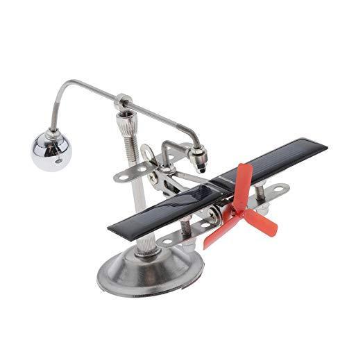 新品 ソーラー磁気浮上モーター ホームオフィスガーデンデスク装飾 太陽飛行機モデル玩具 海外正規品 Matsuent Com