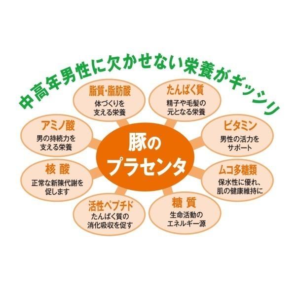 プラセンタ サプリ 90日分 450000mg配合 男のプラセンタ 更年期